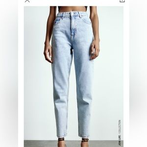 New Zara Mom fit jeans size 4